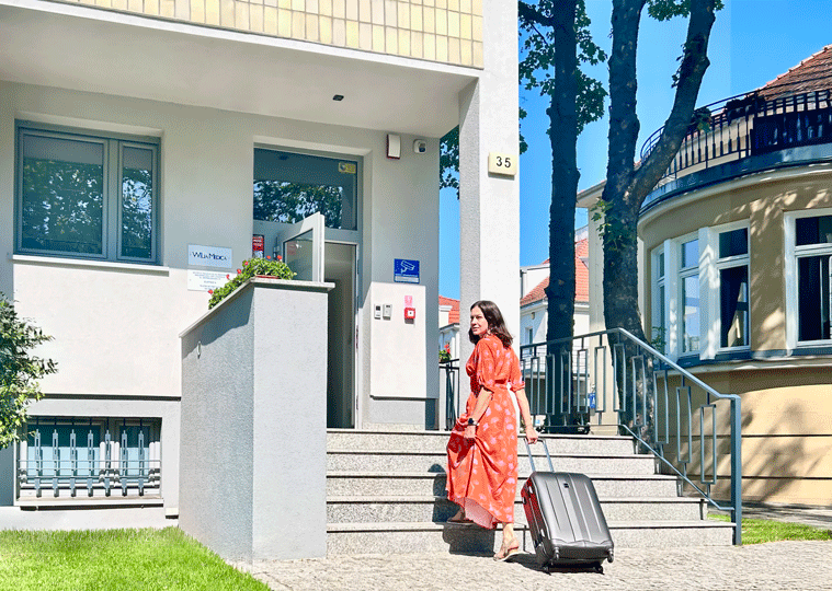 Willa Medica | wejście główne