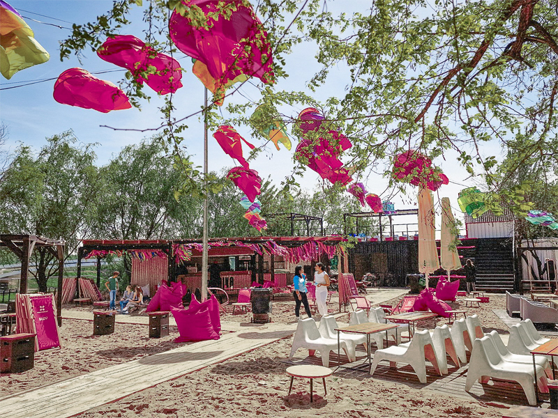 KontenerART | strefa rekreacji w Poznaniu